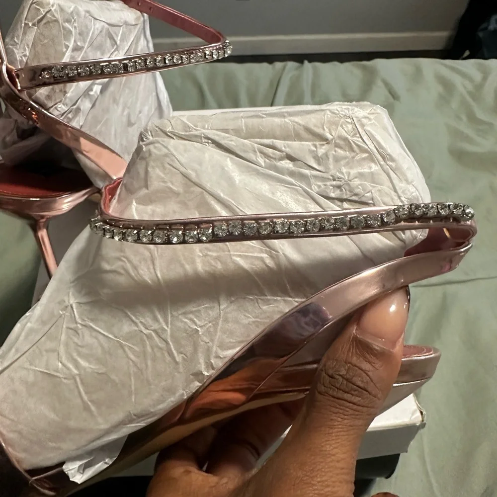 Nine West Noras Women's Strappy Dress Sandals - Picture 6 of 6